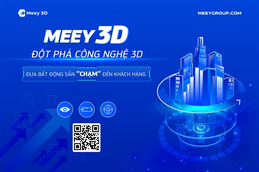 Meey 3D: Kỷ nguyên mới trong trải nghiệm và giao dịch bất động sản